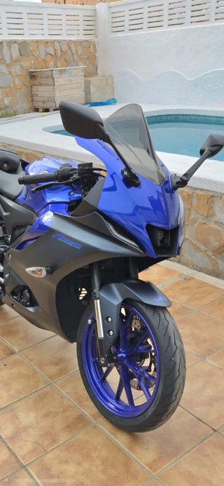 Escape Mivv MK3 original y cúpula R Yamaha YZF R12