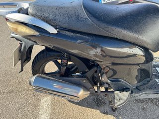 Carenado Honda SH 125 (2006) Negro/Plata