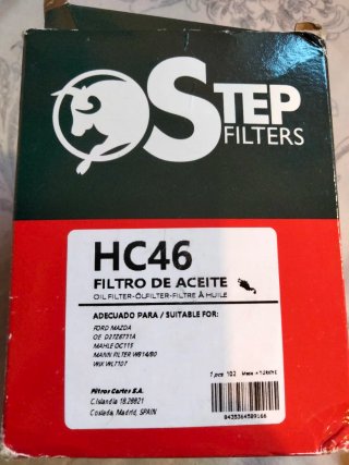 Filtro Aceite OS-STEP HC46