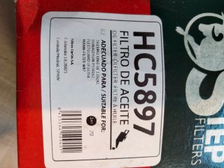 Filtro Aceite OS-STEP HC46
