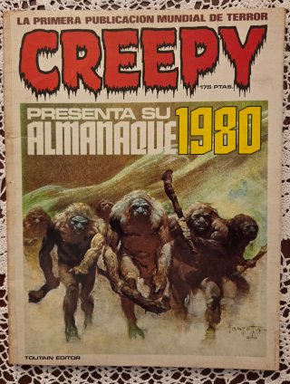 Lote comics creepy y otros.