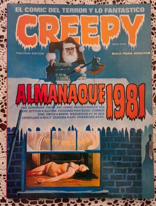 Lote comics creepy y otros.