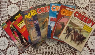 Lote comics creepy y otros.