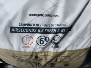 Tienda de campaña familiar 6 personas (caben más).