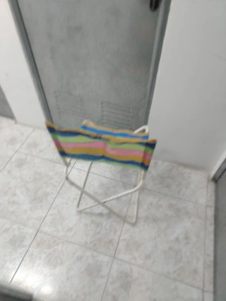 Sillas plegables vintage multicolor