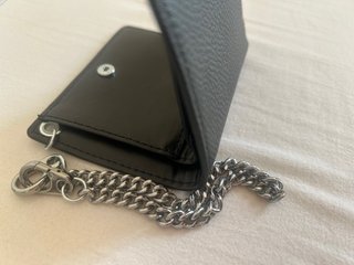 Cartera Michael Kors Piel Negra con Cadena