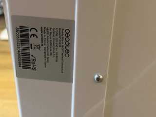 Radiador Cecotec Blanco