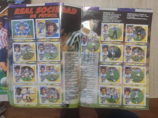 Álbum Cromos Liga Fútbol 94/95
