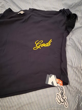 Camiseta Gods Script Boxy Tee Talla M