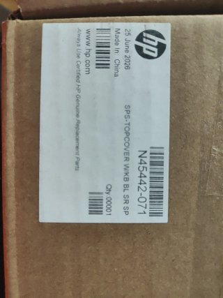 Topcover con teclado HP. P/N HP N45442-071