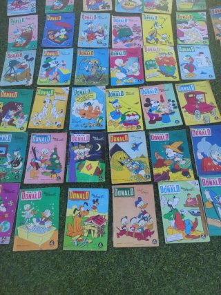 lo walt Disney pato Donald años 70 comics antiguos