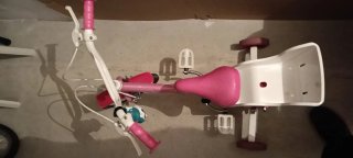 Bicicleta infantil rosa 2-4 años
