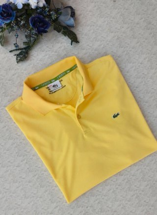 Polo Lacoste Giallo Uomo Taglia XL