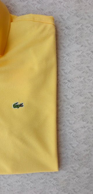 Polo Lacoste Giallo Uomo Taglia XL