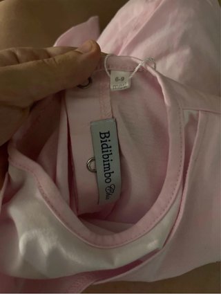 Pagliaccetto bimba rosa con orsetto