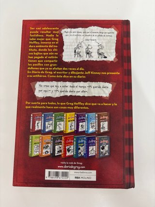 Pack de 3 libros de la saga “Diario de Greg”