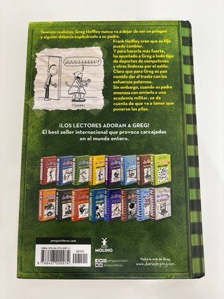 Pack de 3 libros de la saga “Diario de Greg”
