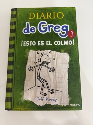 Pack de 3 libros de la saga “Diario de Greg”