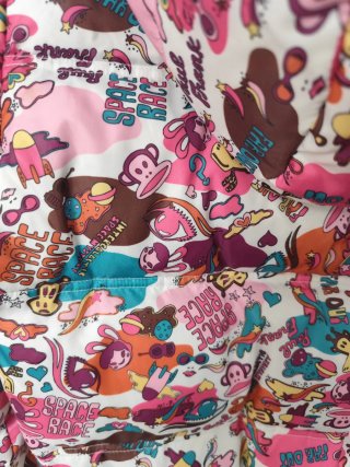 Anorak acolchado Paul Frank multicolor