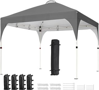 Carpa Plegable Yaheetech 3x3m Gris