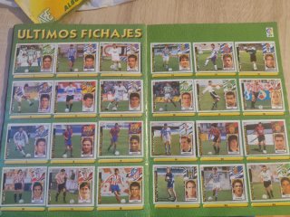 Álbum Liga 97/98 Oficial Salvat
