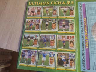 Álbum Liga 97/98 Oficial Salvat