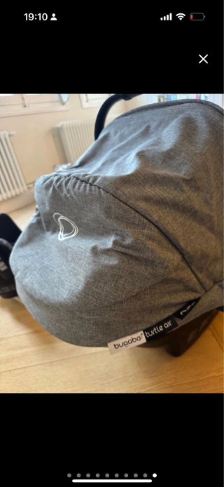 Portabebés Bugaboo Turtle Air + Base ISOFIX