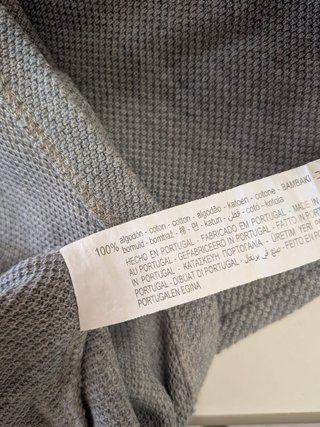 T-shirt Zara Uomo Grigio Taglia L
