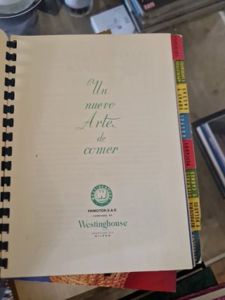 Libros de cocina antiguos