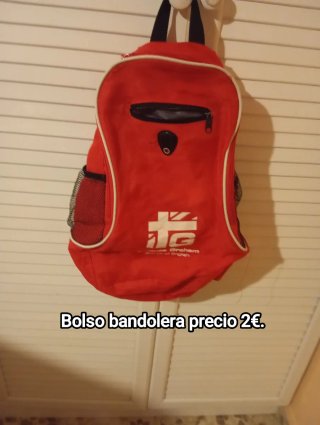 Bolso bandolera rojo
