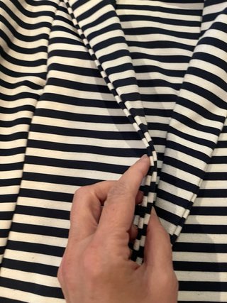 Chaqueta de rayas marineras