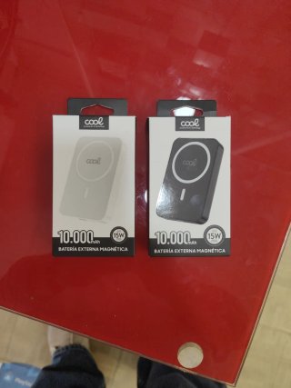 2 Baterías Externas Magnéticas Cool 10.000 mAh