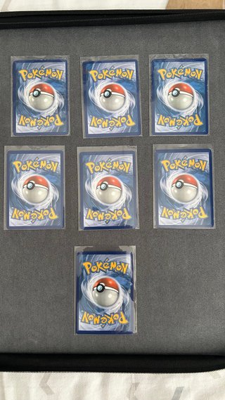 Lote 7 Cartas Pokémon McDonald's