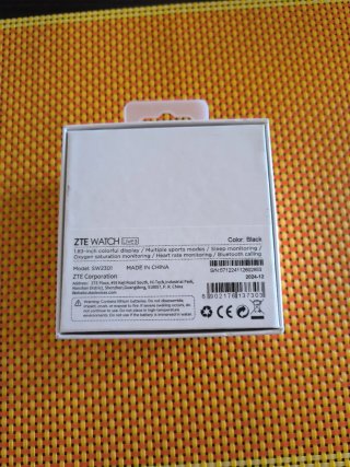 Smartwatch ZTE Watch Live 3 Negro