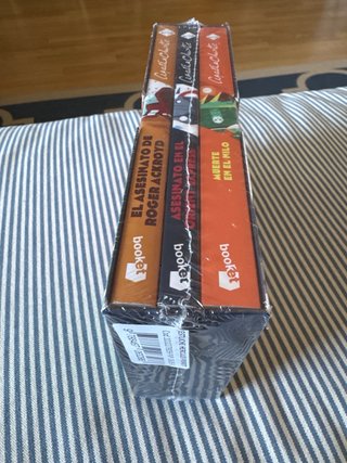 Estuche 3 libros Hércules Poirot- Agatha Christie