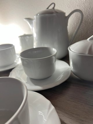 Servizio Tè/Caffè Tognana Porcellana Bianca