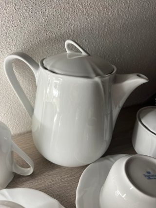 Servizio Tè/Caffè Tognana Porcellana Bianca