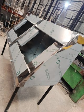 CAMPANA INDUSTRIAL ACERO 80 Y 90 MIRA MI PERFIL