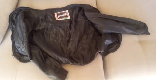 Forro Chaqueta Moto Negra talla M