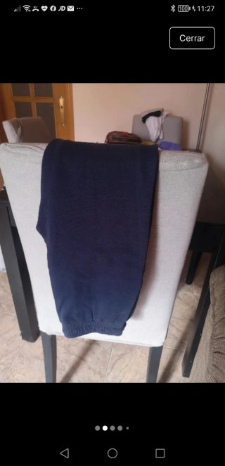 Lote 2 pantalones chándal 11/12 y 12/13 años