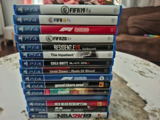 PS4 (PlayStation 4) Negra + Base Carga+ gafas VR