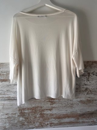 Blusa Mango Talla S Blanca
