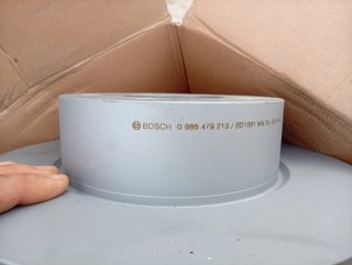 Discos de freno traseros Bosch BMW