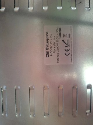 Placa eléctrica Orbegozo 2 fuegos