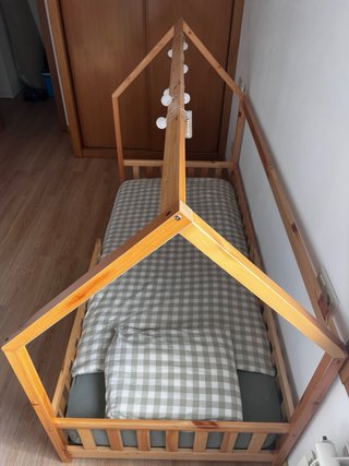Cama infantil casita 90cm