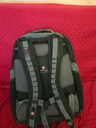 Zaino SWISSGEAR 6 tasche nero/grigio