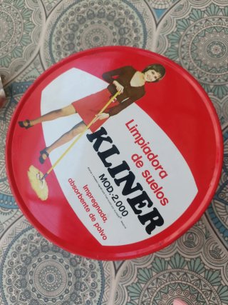 Lata antigua Kliner Limpiadora de suelos