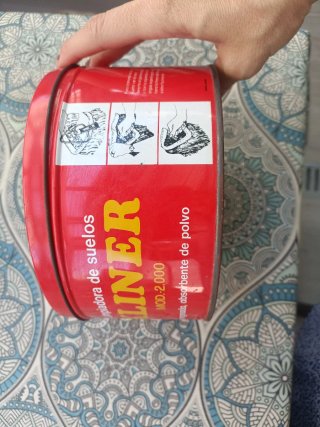 Lata antigua Kliner Limpiadora de suelos