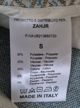 Pantaloni Zahjr donna taglia S grigio