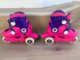 Patines Oxelo Talla 26-28 Rosa/Morado